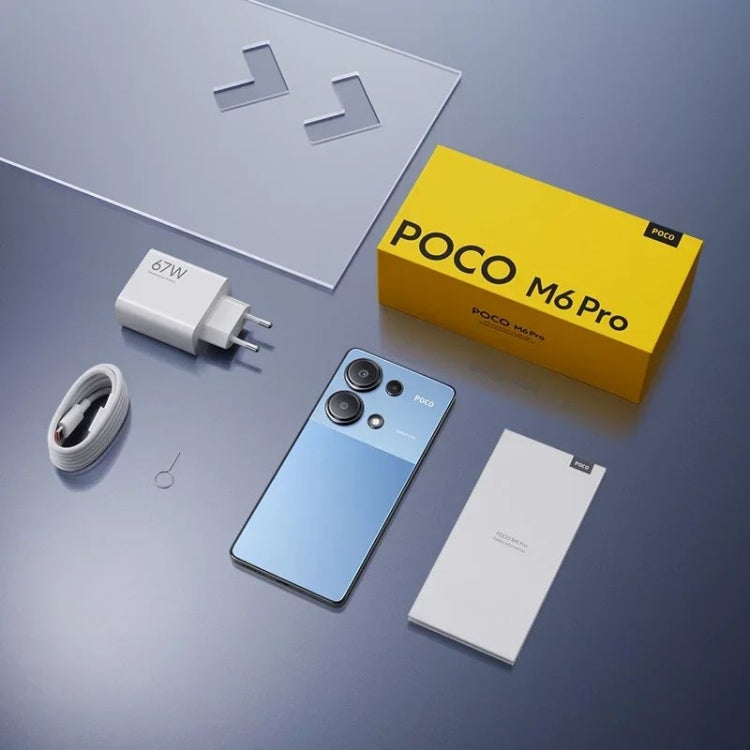 Xiaomi POCO M6 Pro Global, 12GB+512GB, In-screen Fingerprint, 6.67 inch MIUI 14 MediaTek Helio G99-Ultra Octa Core 2.2GHz, NFC, Network: 4G Xiaomi POCO M6 Pro Global, 12GB+512GB, In-screen Fingerprint, 6.67 inch MIUI 14 MediaTek Helio G99-Ultra Octa Core 2.2GHz, NFC, Network: 4G